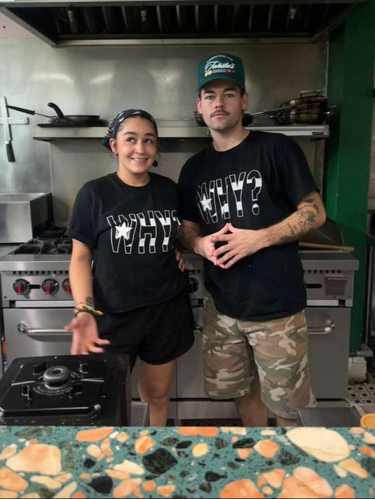 WHY? Puerto Rican Flag Tee - Sonido Menta Store